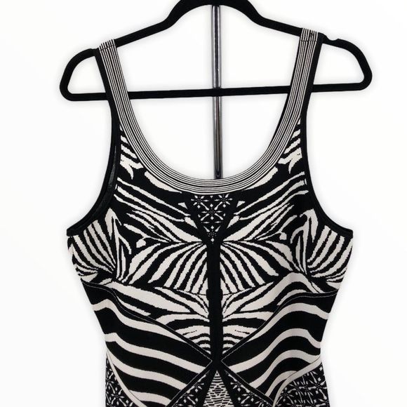 Diane Von Furstenberg Fanny Zebra Knit Dress - Picture 7 of 16